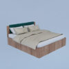 Ornate King Size Bed - Image 3