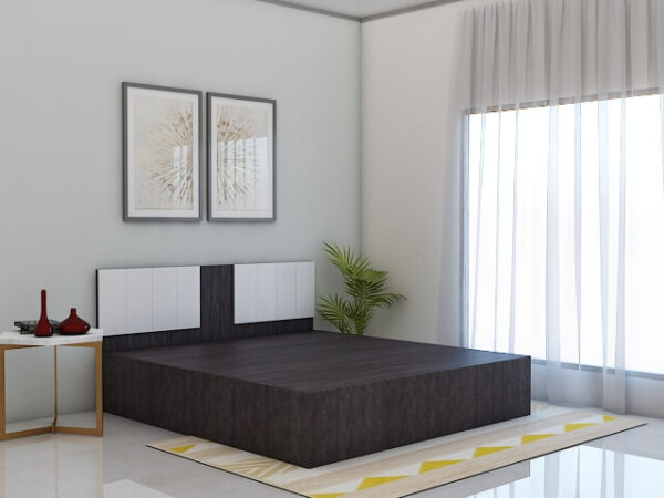 Flora King Size Bed With Hydraulic Lift Up