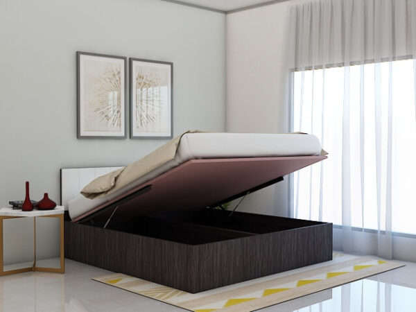 Flora King Size Bed With Hydraulic Lift Up - Image 3